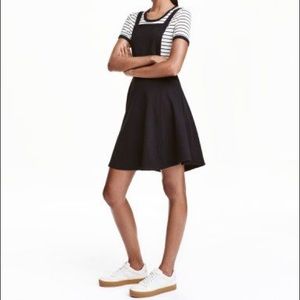 ASOS bib overalls dress